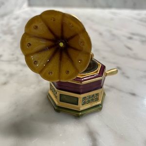 Estée Lauder Dazzling Vintage Record Player solid Compact